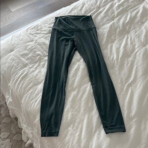 Lululemon Align Ribbed Leggings Green